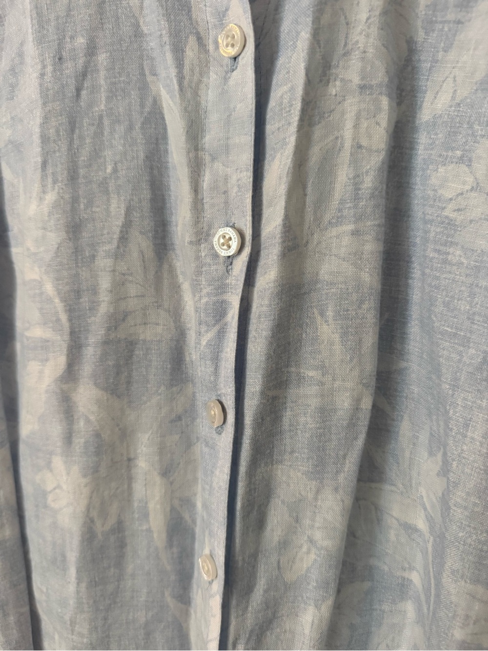Tommy Bahama 100% Linen Midi Dress Tropical Floral XXS - Picture 6 of 9